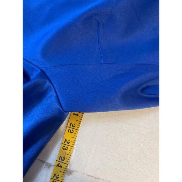 Z Studio 2 pc Formal Jacket & Sleeveless Top Blue Bead Accent Size 18 - Picture 10 of 12